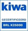 Kiwa BRL K25000 gecertificeerd