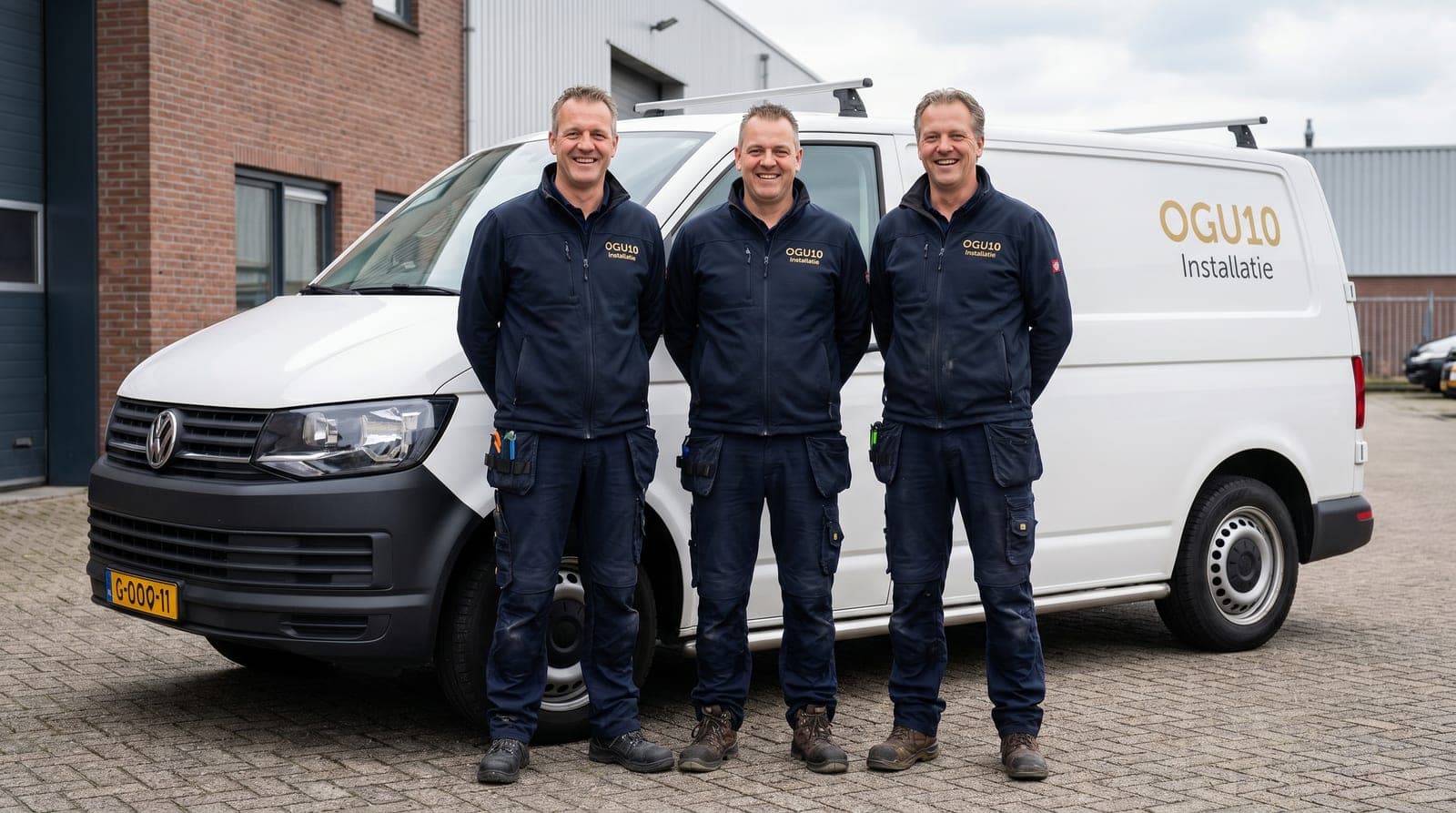 Het team van OGU10 — vakkundige installateurs in Waalwijk